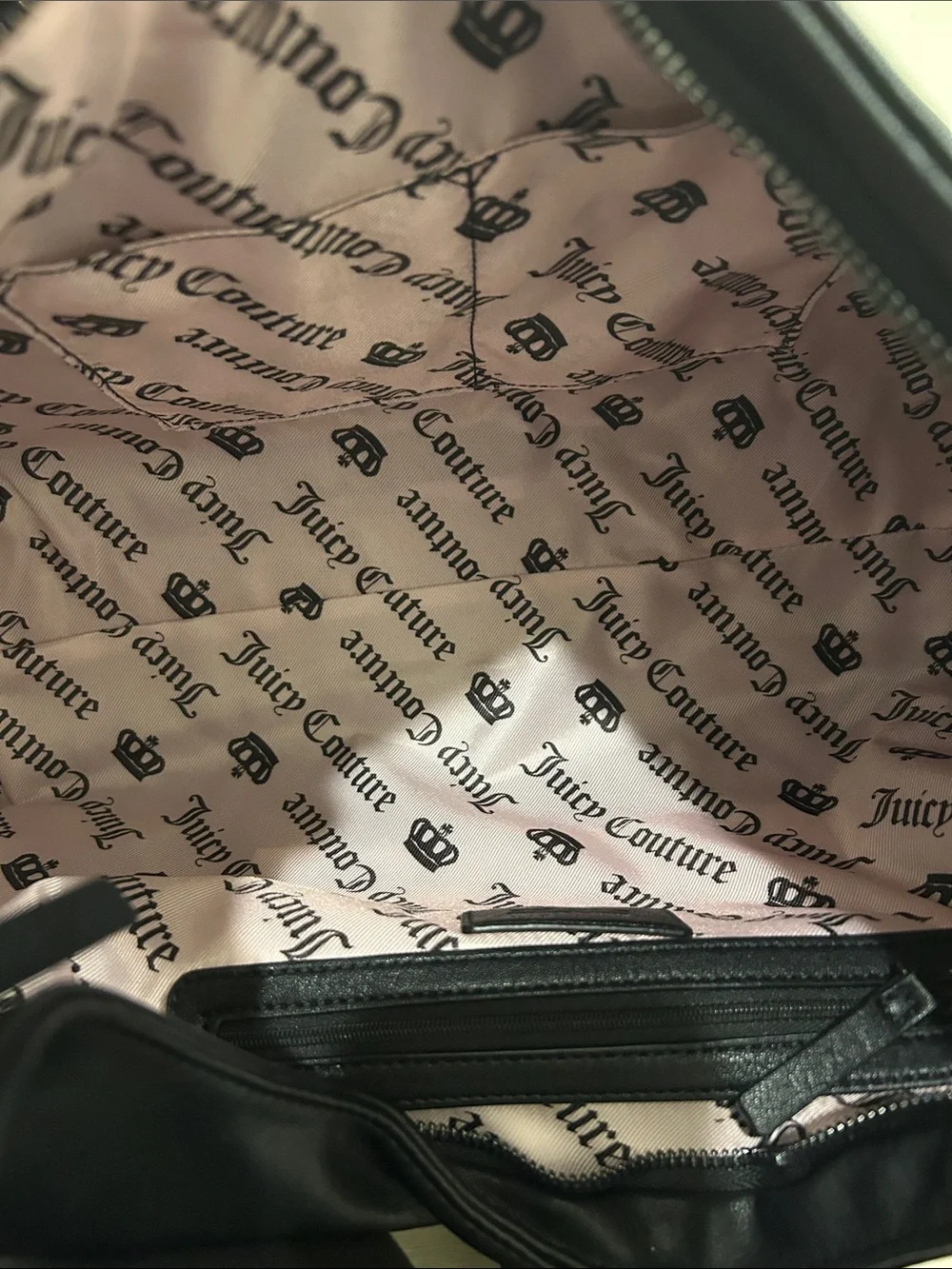 Juicy Couture Exclusive (NWT) Royal Crest Hobo Bag